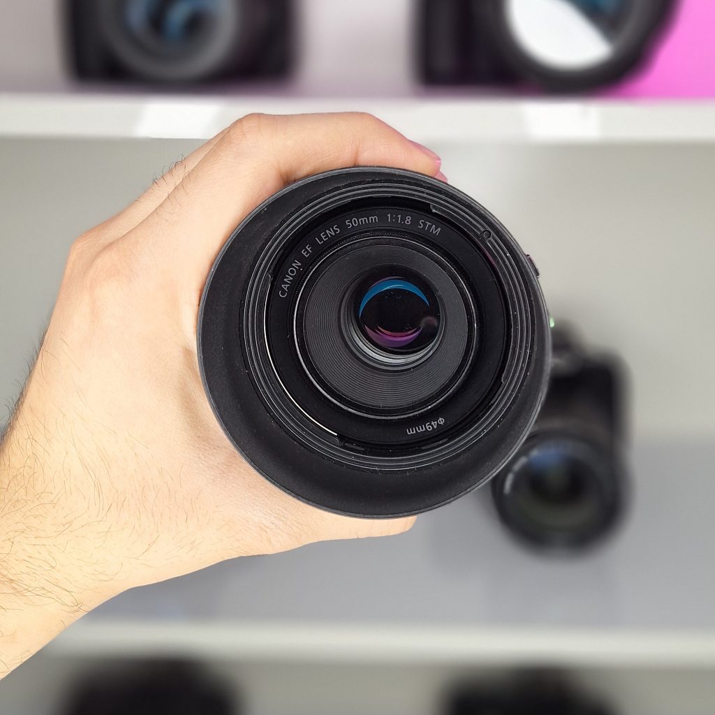 لنز Canon 50mm f/1.8 STM دست دوم