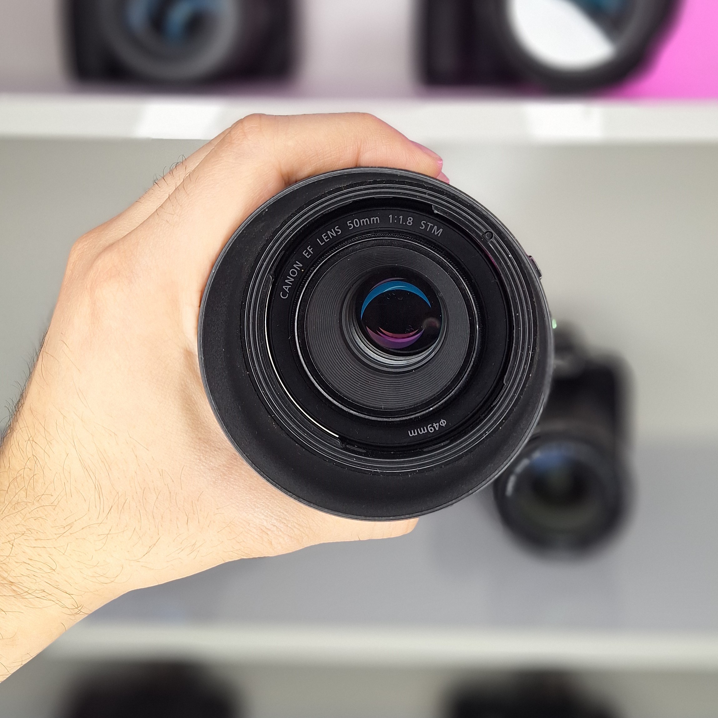 لنز Canon 50mm f/1.8 STM دست دوم
