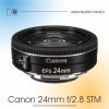 لنز Canon 24mm f/2.8 STM دست دوم