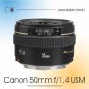 لنز Canon 50mm f/1.4 USM دست دوم