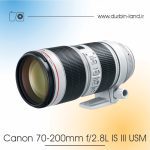 لنز Canon 70-200mm f/2.8L IS III USM دست دوم