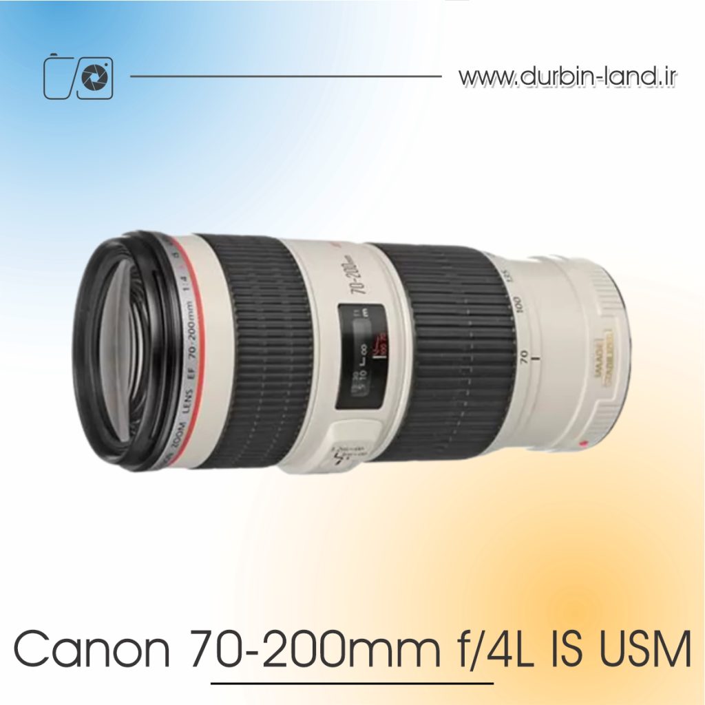 لنز Canon 70-200mm f/4L IS USM دست دوم