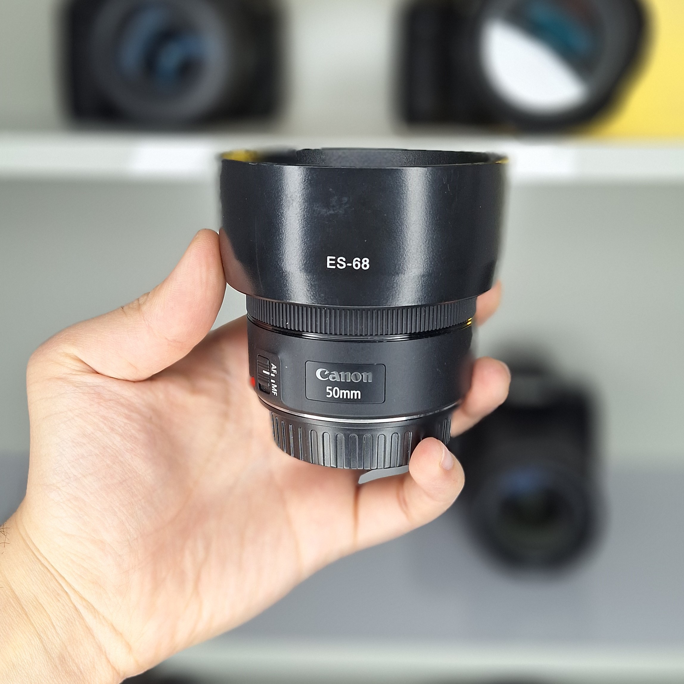 لنز Canon 50mm f/1.8 STM دست دوم