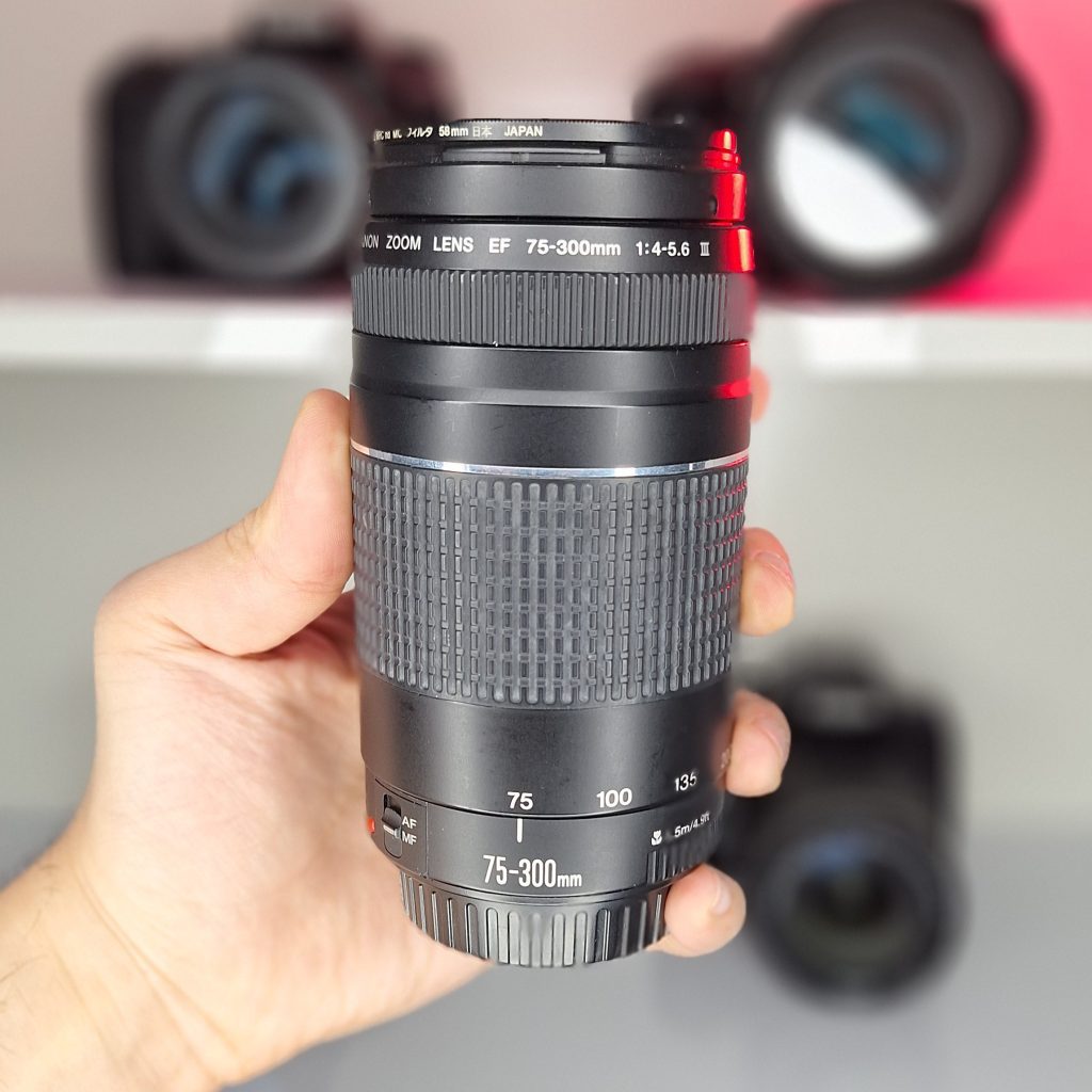 لنز Canon 75-300mm f/4-5.6 III دست دوم