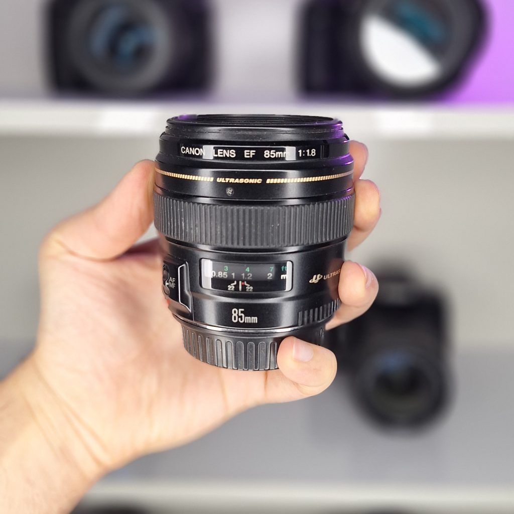 لنز Canon 85mm f/1.8 USM دست دوم