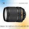 لنز Nikon 18-140mm f/3.5-5.6G ED VR دست دوم