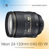 لنز Nikon 24-120mm f/4G ED VR دست دوم