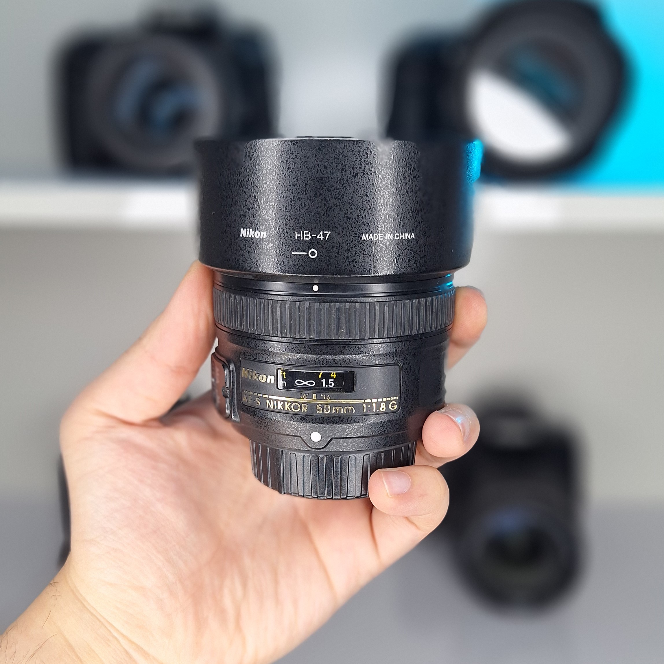 لنز Nikon 50mm f/1.8G دست دوم