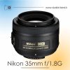 لنز Nikon 35mm f/1.8G دست دوم