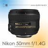 لنز Nikon 50mm f/1.4G دست دوم