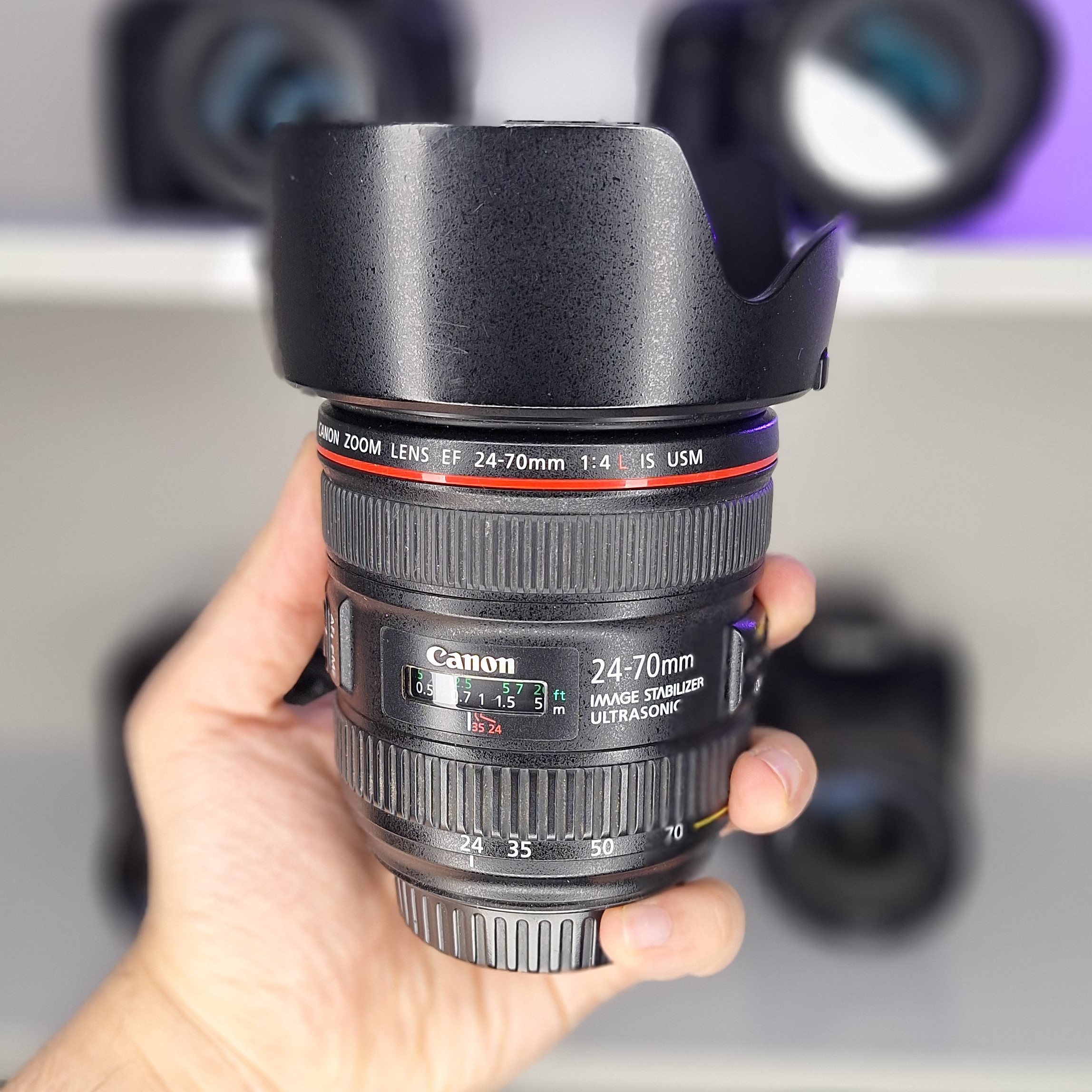 لنز Canon 24-70mm f/4L IS USM دست دوم