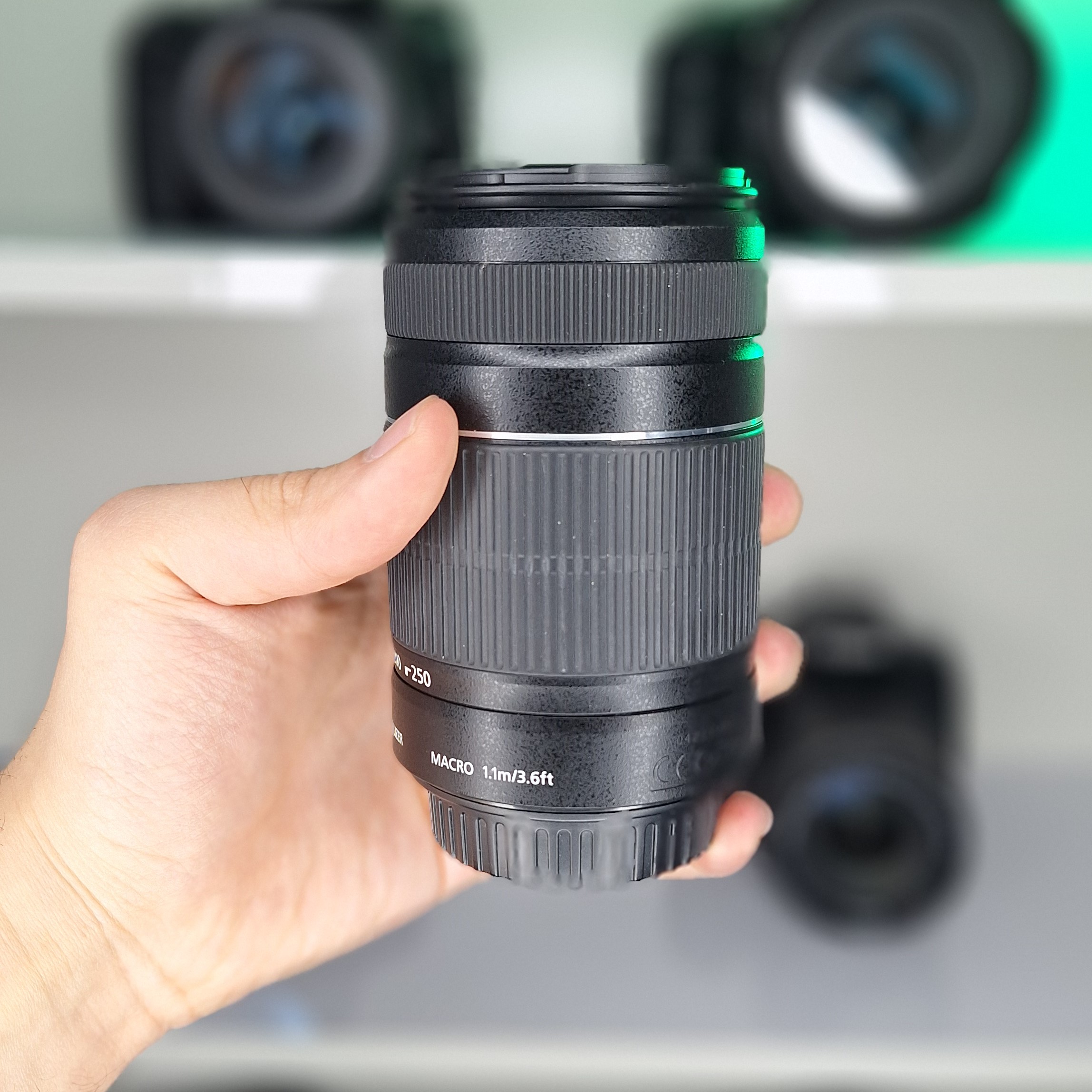 لنز Canon 55-250mm f/4-5.6 IS II دست دوم