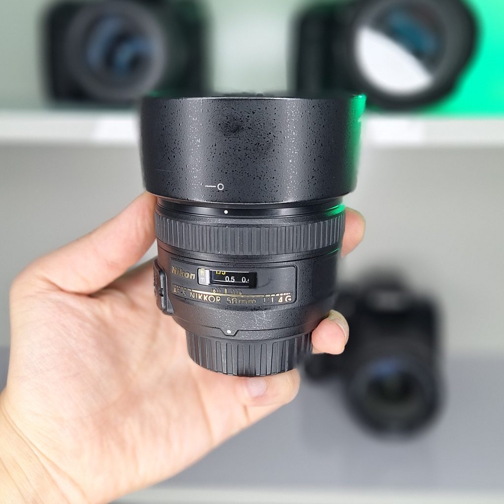 لنز Nikon 50mm f/1.4G دست دوم