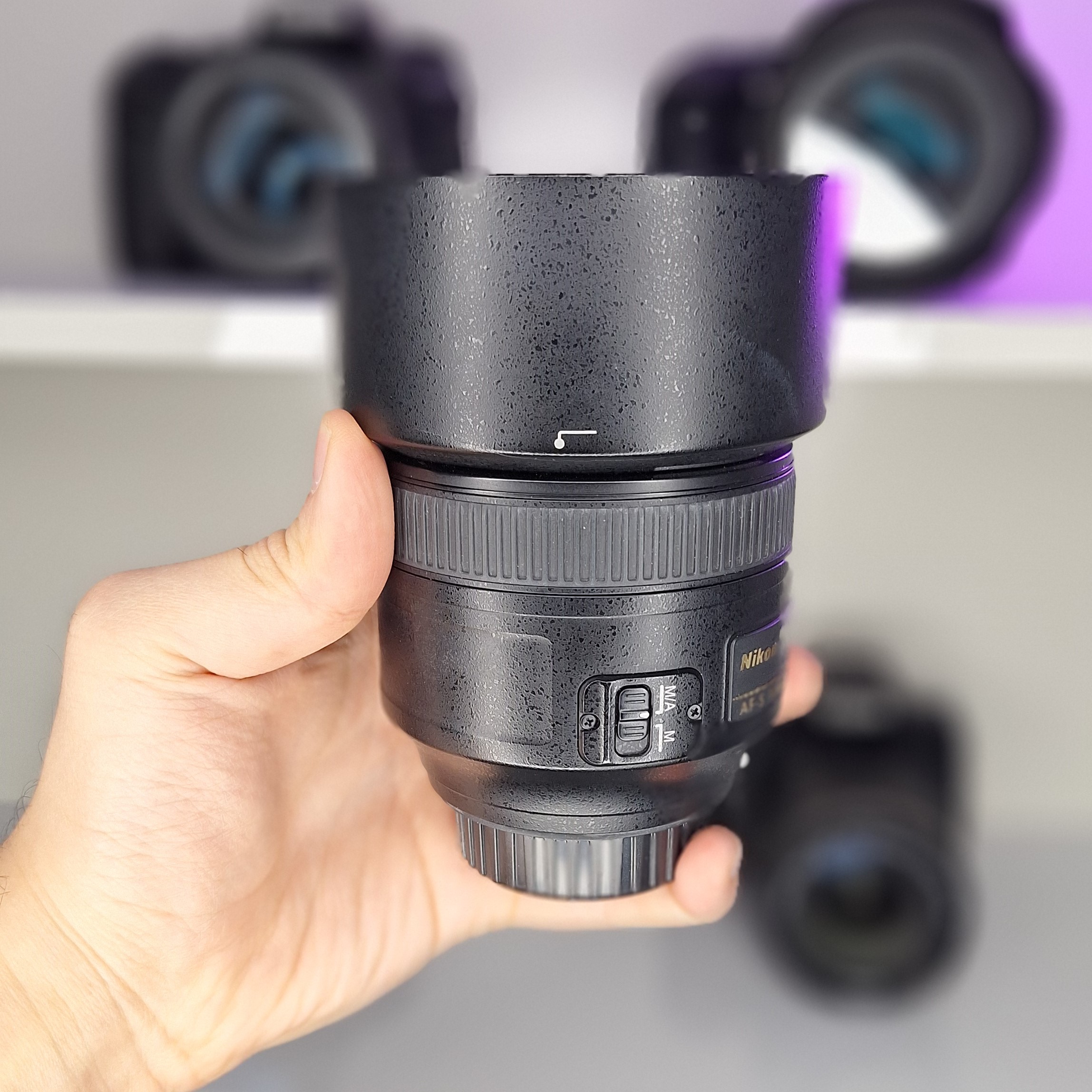 لنز Nikon 85mm f/1.8G دست دوم
