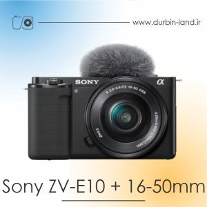 دوربین بدون آینه Sony ZV-E10 دست دوم همراه لنز 50-16 میلی متر